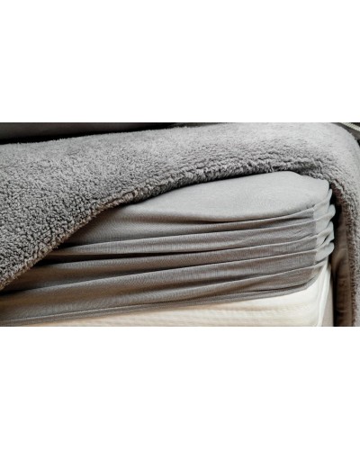 Yataq dəsti Yataş CoverMe Quadro, yataq örtüyü160x220 sm, mələfə 100х200 sm, yastıq üzü 50x70 sm, birnəfərlik, pambıq/poliester, boz