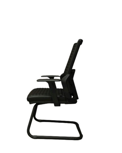 Ofis üçün kreslo Casella Tekno 53 Gora 05, 100х50х46 sm, qara