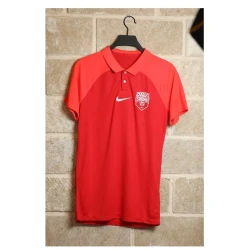 Polo azarkeşlər üçün Nike DH9228-657, qırmızı, parça, ölçü M