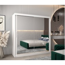 Şkaf Art Mebel Art-200-47, ağ, 220х200х60 sm