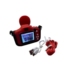 Uşaq üçün kamera Spiderman XL-940, plastik, qara/qırmızı, 6x12x13 sm Uşaq üçün kamera Spiderman XL-940, plastik, qara/qırmızı, 6x12x13 sm