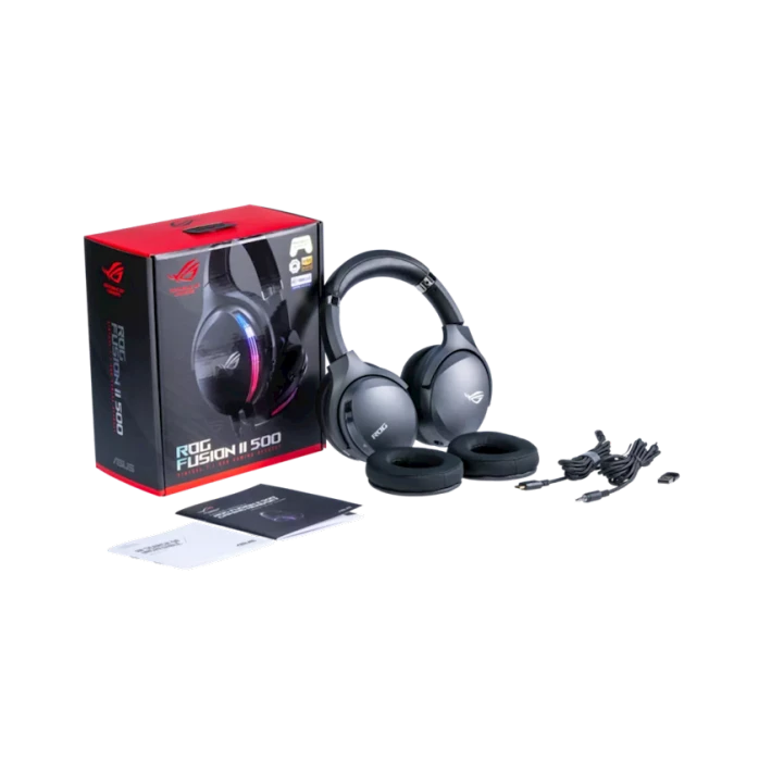 Проводные наушники Asus ROG Fusion II 500 Black Проводные наушники Asus ROG Fusion II 500 Black