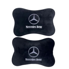 Yastıq avtomobil üçün avto670 Mercedes, 28x20 sm, qara