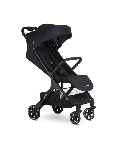Uşaq arabası Easywalker Jackey Shadow Black, qara