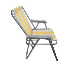 Кресло ZTW-KR4, металл, ткань, желтое, 44x39x76 см Кресло ZTW-KR4, металл, ткань, желтое, 44x39x76 см