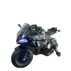 Uşaq elektrik motosikli SMR660, qara - smr660