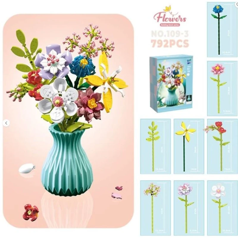 Конструктор Zuanma 109-3, 792 деталей