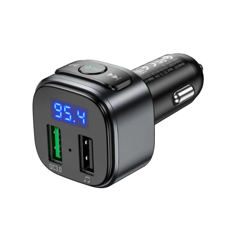 Автомобильный FM трансмиттер Hoco E67 Black