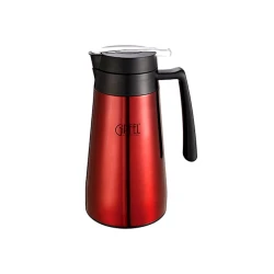 Термос Gipfel Alicia 8177, нержавеющая сталь, красный