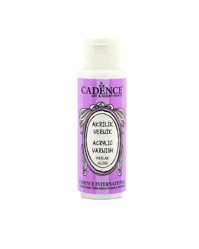 Akril lak Cadence Water Based Acrylic Varnish parlaq, 70 ml