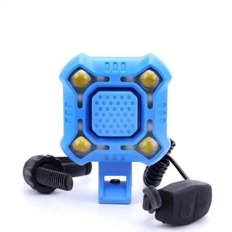 Velosiped fənəri siqnal ilə VP-12, mavi/qara