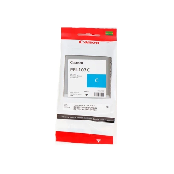Картридж Canon PFI107 Cyan (6706B001)