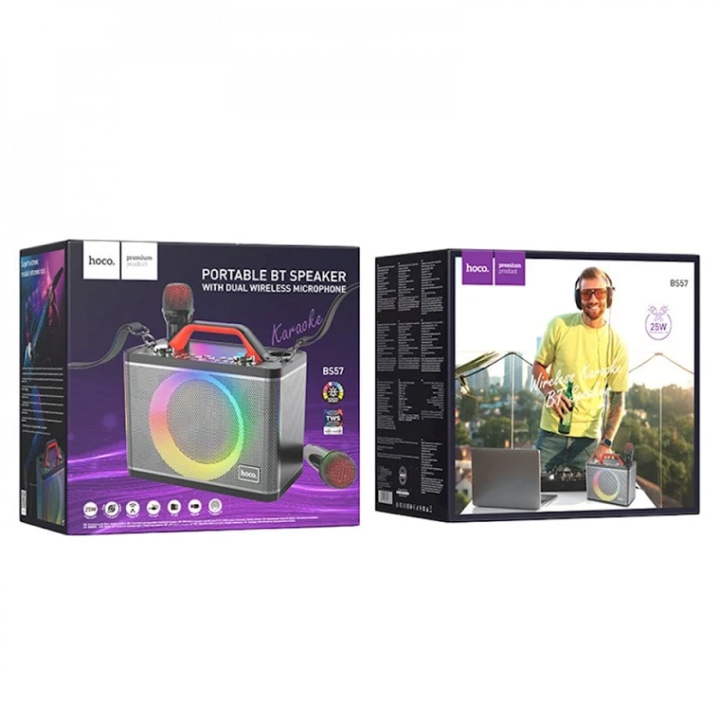 Portativ dinamik Hoco BS57 Black