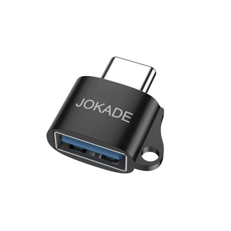 Переходник Jokade JC004 Type-C OTG Adapter Black