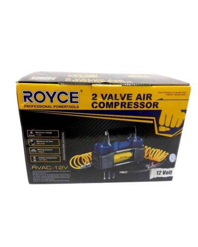 Avtomobil üçün nasos Royce Ama-TV-141, 12V, qara/sarı