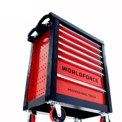 Инструментальная тележка Worldforce 11493, 7 отделений Инструментальная тележка Worldforce 11493, 7 отделений