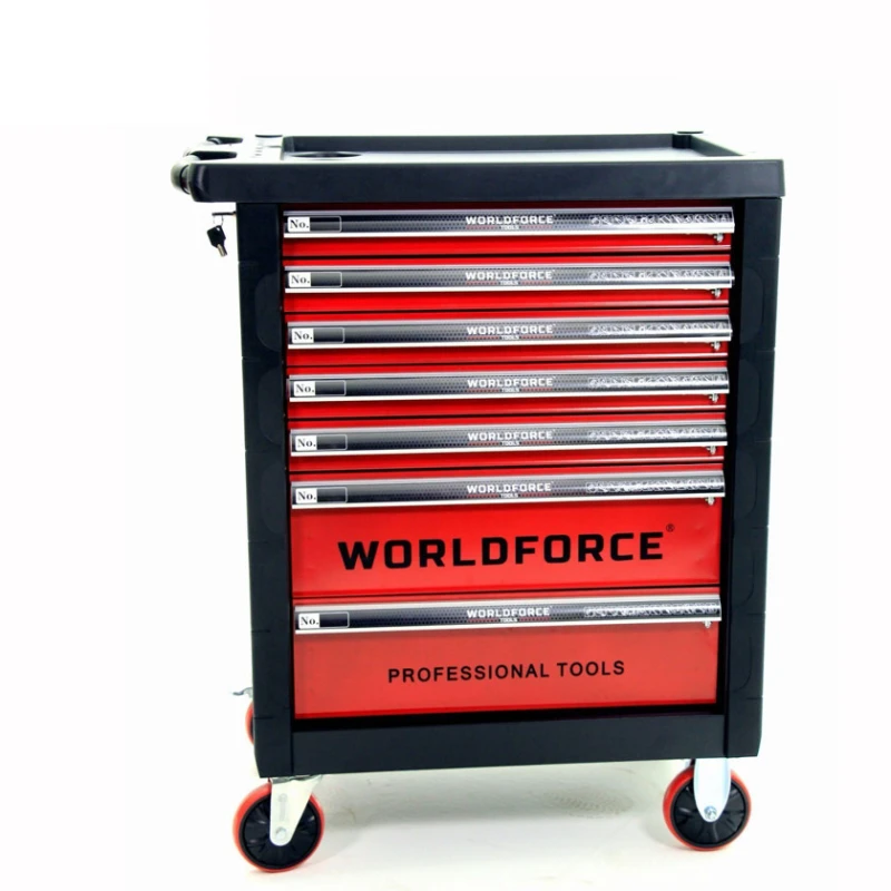 Инструментальная тележка Worldforce 11493, 7 отделений Инструментальная тележка Worldforce 11493, 7 отделений