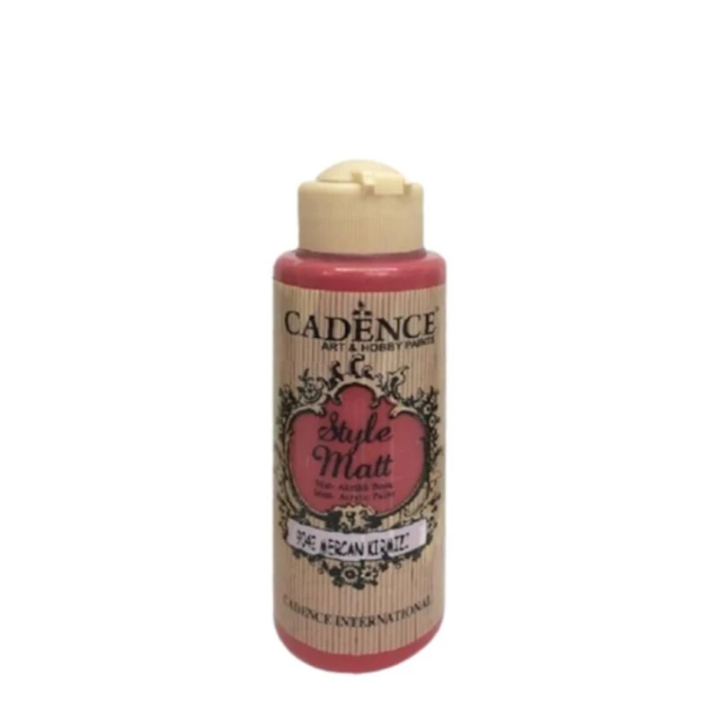 Mat boya Cadence Style Matt Paint S9042 Coral Red, məxmər effekti ilə, 120 ml