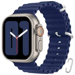 Ремешок Green Lion GNFLXSWBMBL для Apple Watch 42/44/45/49 mm Midnight Blue Ремешок Green Lion GNFLXSWBMBL для Apple Watch 42/44/45/49 mm Midnight Blue