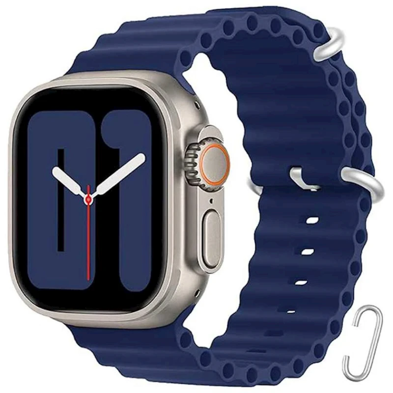 Ремешок Green Lion GNFLXSWBMBL для Apple Watch 42/44/45/49 mm Midnight Blue