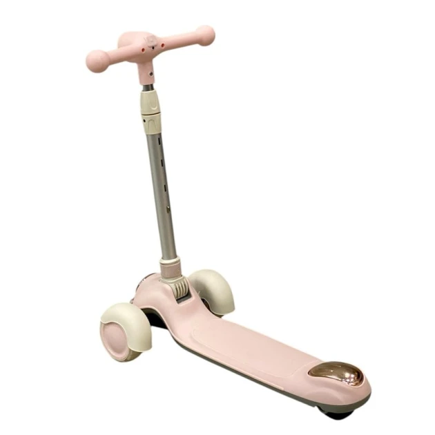 Детский самокат M6_pink, розовый