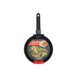 Сковородка Ardesto Gemini Gourmet AR1924FGG, 24 см, черный, алюминий Сковородка Ardesto Gemini Gourmet AR1924FGG, 24 см, черный, алюминий