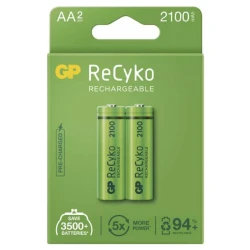 Батарейки GP ReCyko 2100 AA 210AAHCE-EB2