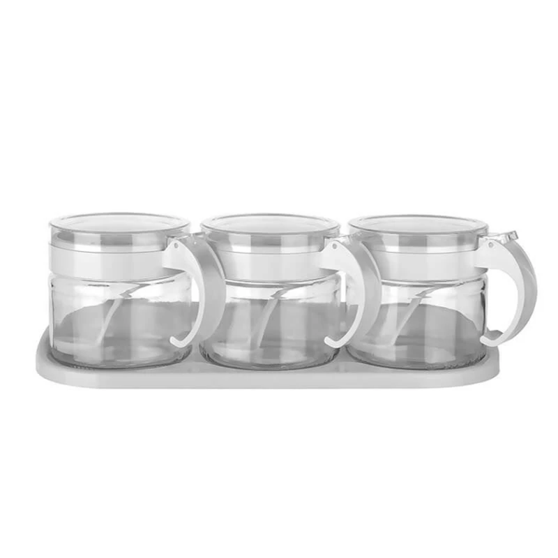 Набор банок для хранения Titiz, стекло/пластик, товар в ассортименте, 300 мл Набор банок для хранения Titiz, стекло/пластик, товар в ассортименте, 300 мл