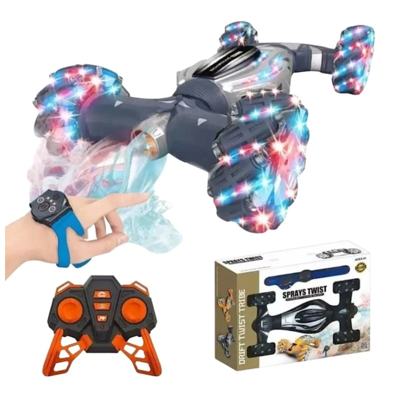 Uzaqdan idarəetmə robot-maşın Sprays Twist 3966grey, 6+ yaş