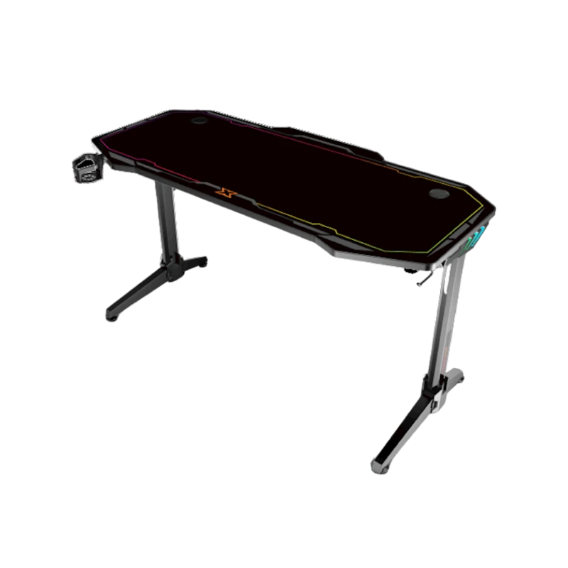 Компьютерный стол Xigmatek Apex Three Gaming, металл, черный, 140x74x60 см Компьютерный стол Xigmatek Apex Three Gaming, металл, черный, 140x74x60 см