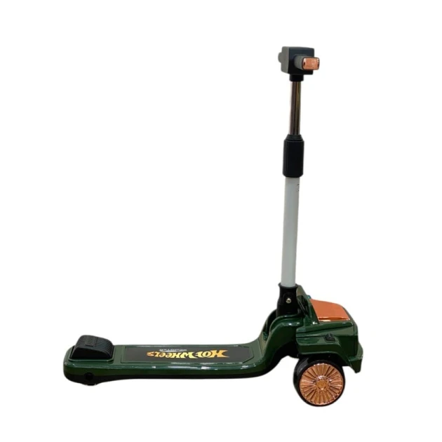 Uşaqlar üçün samokat M6745 Gelandewagen, yaşıl