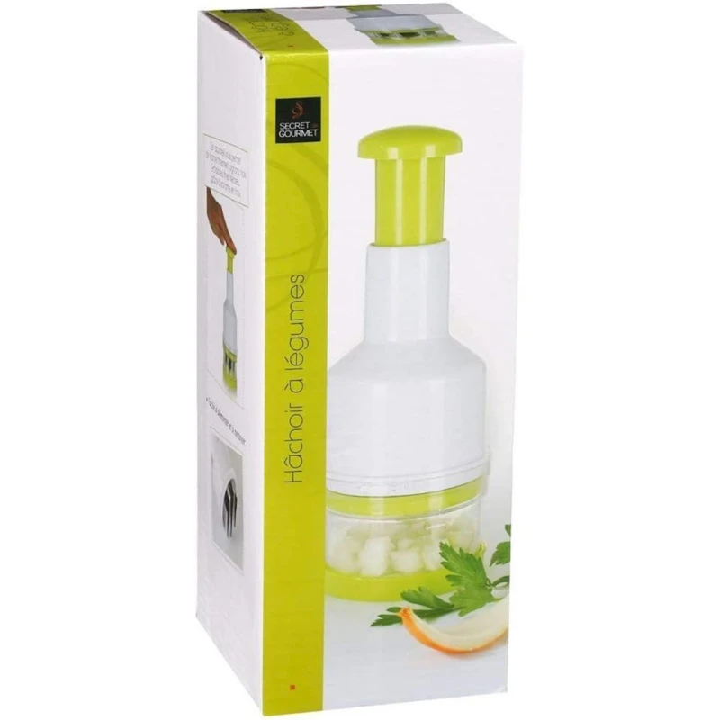 Овощерезка Secret de Gourmet, 8х23 см, нержавеющая сталь/пластик, с контейнером, товар в ассортименте Овощерезка Secret de Gourmet, 8х23 см, нержавеющая сталь/пластик, с контейнером, товар в ассортименте