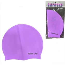 Шапочка для плавания Swim GS0496, фиолетовая Шапочка для плавания Swim GS0496, фиолетовая