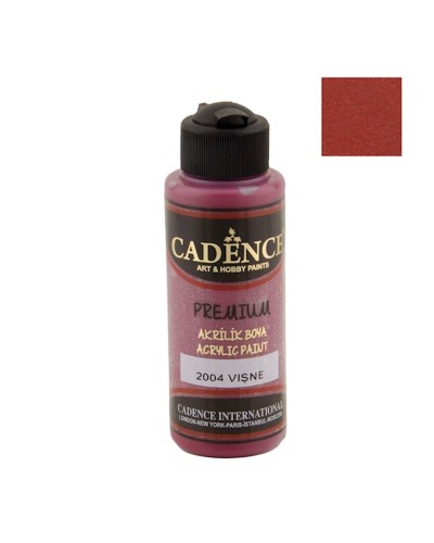Akril boya Cadence Premium Acrylic Paint 2004 Cherry, albalı rəngi, 120 ml