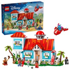 Konstruktor LEGO Lilo and Stitch Beach House 43268, 9 yaş+, 834 hissə - 43268
