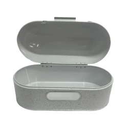 Çörək qabı 1207, plastik, ağ, 18x43 sm