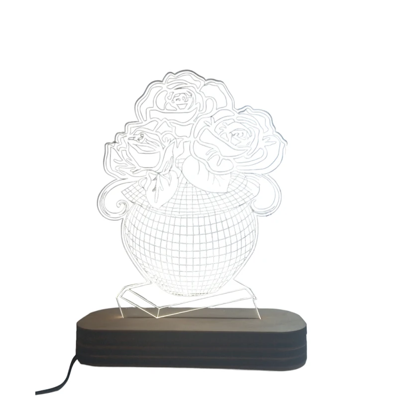 3D-gecə lampası TGN-01, 20x14 sm, narıncı 3D-gecə lampası TGN-01, 20x14 sm, narıncı