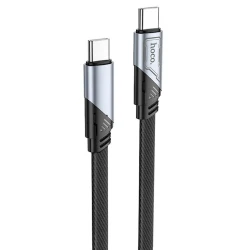 Кабель USB Hoco U119 Type-C - Type-C, 1.2м, Black