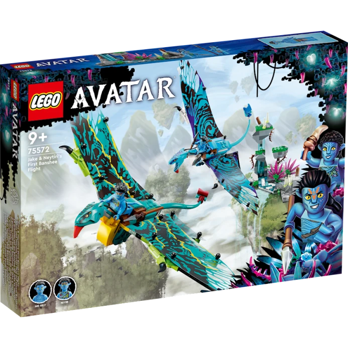 Конструктор LEGO Avatar Jake & Neytiri’s First Banshee Flight 75572, 9+ лет, 572 элемента