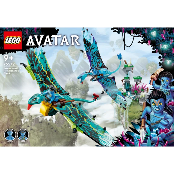 Конструктор LEGO Avatar Jake & Neytiri’s First Banshee Flight 75572, 9+ лет, 572 элемента
