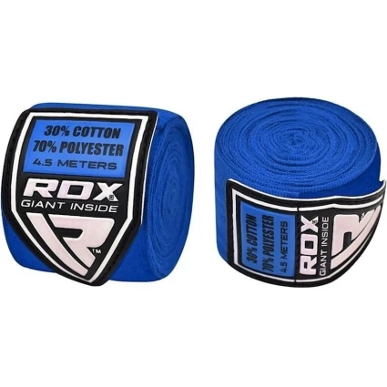 Boks binti RDX HWX-RU, 450 sm, 2 əd, polyester/pambıq, göy