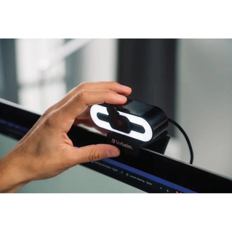 Verbatim Full HD 1080P Автофокус Веб-камера Микрофон Подсветка AWC-02 Verbatim Full HD 1080P Автофокус Веб-камера Микрофон Подсветка AWC-02