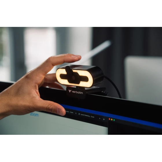 Verbatim Full HD 1080P Автофокус Веб-камера Микрофон Подсветка AWC-02 Verbatim Full HD 1080P Автофокус Веб-камера Микрофон Подсветка AWC-02