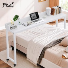 Konsol Marina 3563_M5OverbedWhWh, LDSP, ağ, 91.5x25,9x90 sm - 3563_M5OverbedWhWh