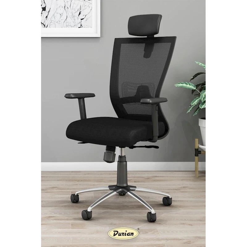 Ofis üçün kreslo 8898A, dəmir, qara, 120x55 sm