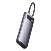 USB HUB Docking Station Baseus Metal Gleam Series 6-in-1 Multifunctional Type-C (WKWG030113)
