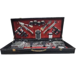 Набор для барбекю Kizlyar AllB006 нержавеющая сталь/дерево, 39 шт