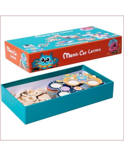 Başsındıran Match Car Letters, 5+ yaş