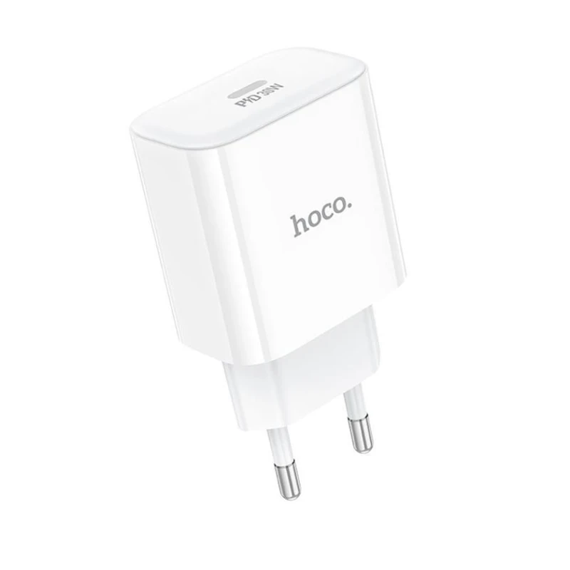 Зарядное устройство Hoco C76A Pro Majestic 1xUSB-C 30W, White