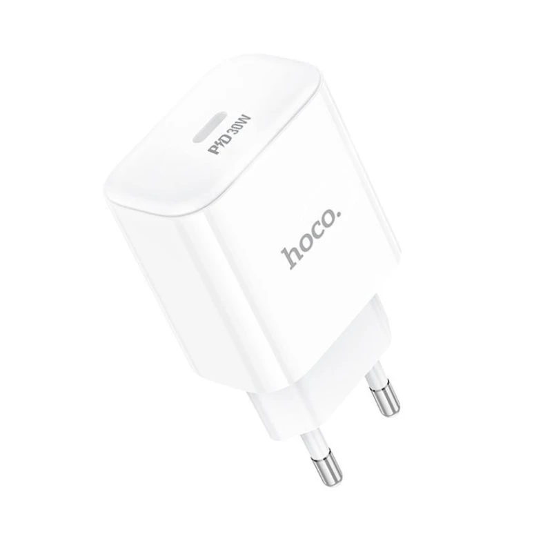 Зарядное устройство Hoco C76A Pro Majestic 1xUSB-C 30W, White